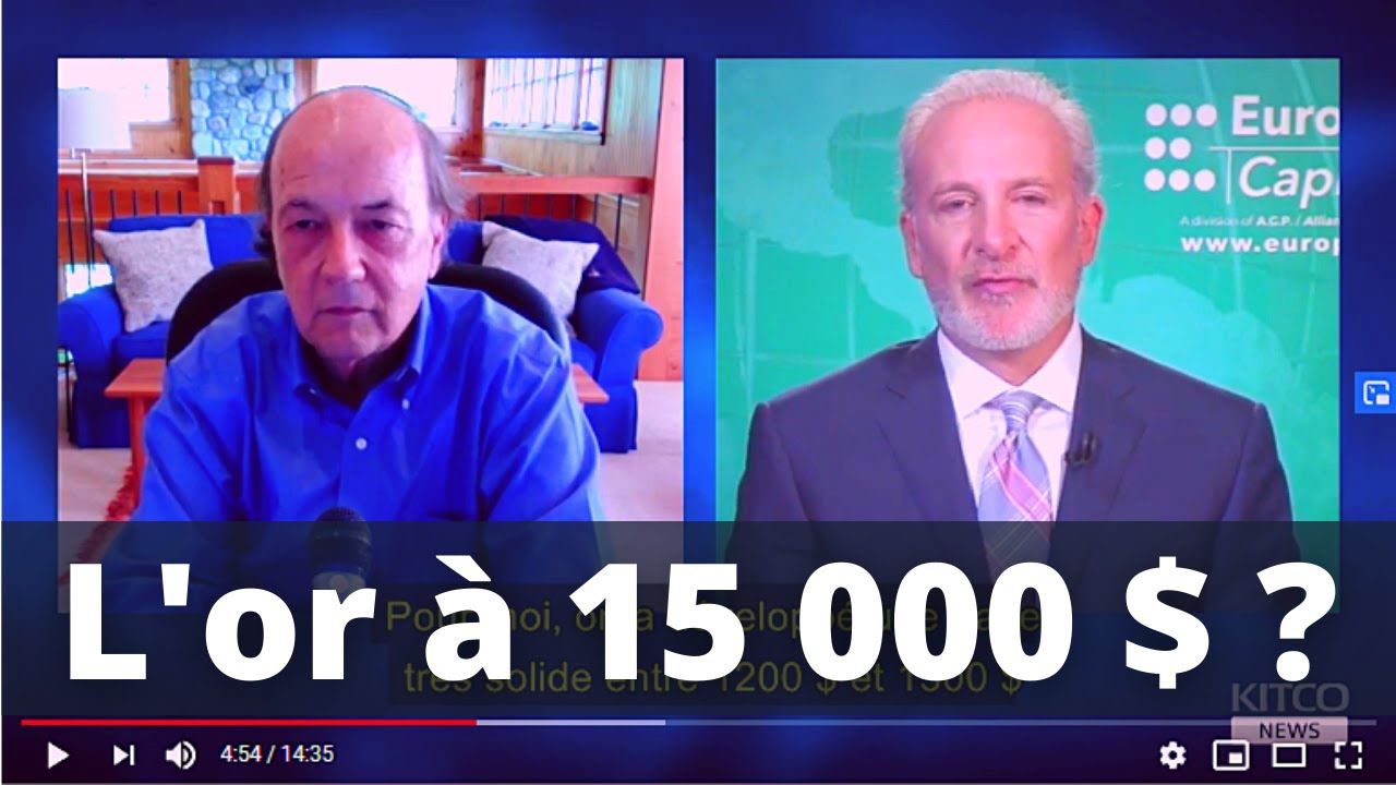 L'or à 15000 $ - Jim Rickards et Peter Schiff