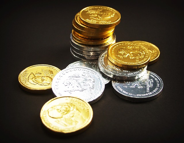 Pièces d'or et d'argent